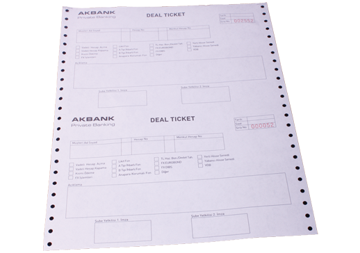 Deal Ticket
