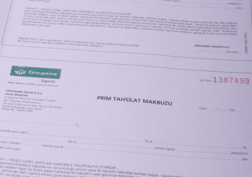 Premium Receipt of Payment